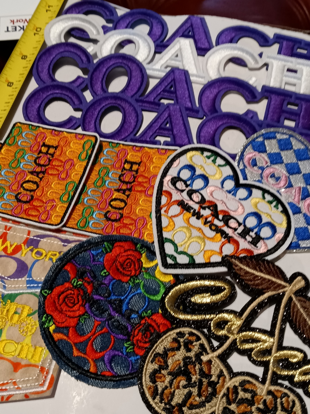 11 Embroidered Patches